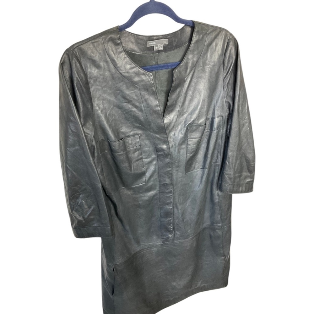 Vince Leather‎ Dress - Picture 4 of 9